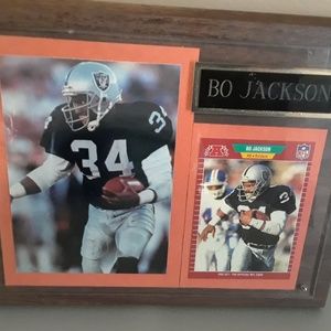 Bo Jackson plaque